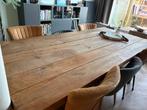 Handgemaakte eikenhouten tafel, Ophalen, Gebruikt, Eikenhout, 200 cm of meer