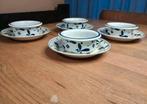 Vintage Dansk Royale kop en schotels, Ophalen, Gebruikt, Keramiek, Overige stijlen