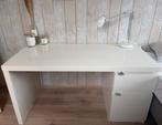 IKEA Bureau Wit, Huis en Inrichting, Bureaus, Ophalen of Verzenden, Gebruikt, Bureau
