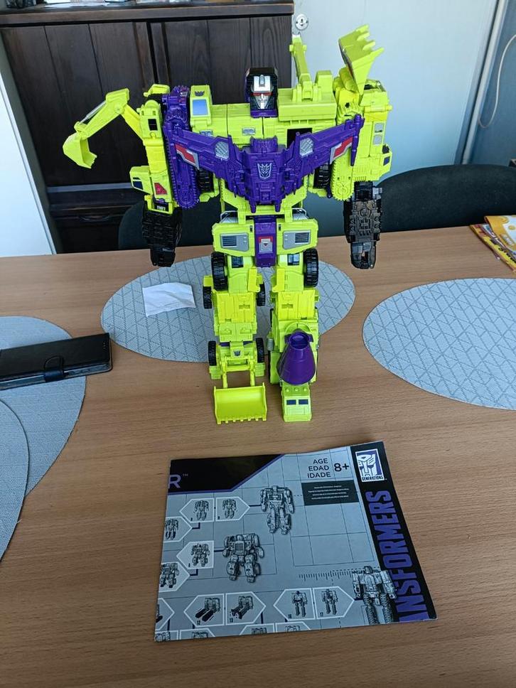 Transformers combiner Wars devastator, Verzamelen, Transformers, Zo goed als nieuw, Overige generaties, Decepticons, Ophalen of Verzenden
