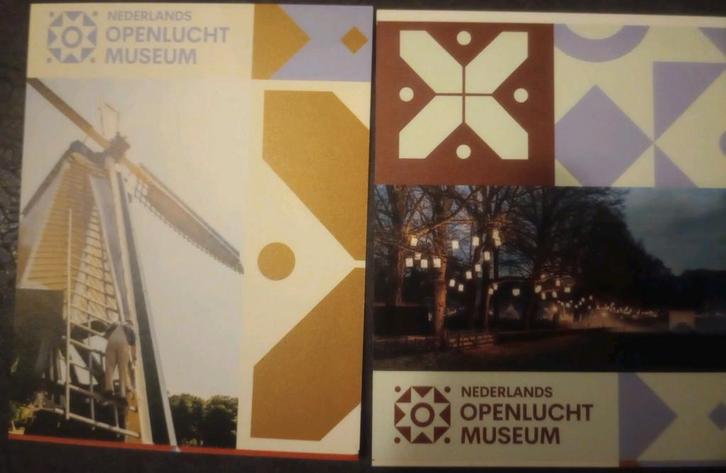 2 toegangskaarten voor het Nederlands Openluchtmuseum, Tickets en Kaartjes, Musea, Twee personen, Ticket of Toegangskaart