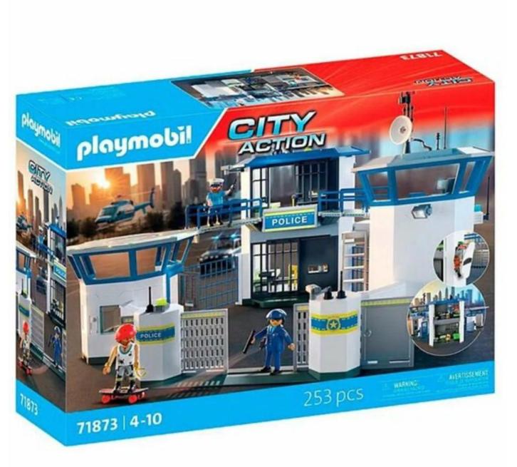 Playmobil 71873 City Action Politie Commandocentrum, Kinderen en Baby's, Speelgoed | Playmobil, Nieuw, Complete set, Verzenden