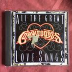 Commodores - All the great love songs, Cd's en Dvd's, Cd's | R&B en Soul, Soul of Nu Soul, Gebruikt, 1980 tot 2000, Verzenden