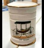 Koets antiek servies pot potje Pernot Paris Porselein wit, Ophalen of Verzenden