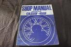 Honda CB350F  CB400 Four 1974 motorcycle shop manual, Motoren, Handleidingen en Instructieboekjes, Ophalen of Verzenden, Honda