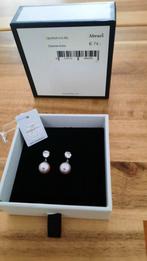Abrazi Oorbelletjes Babyroze - Swarovski Kristal, Met kristal, Nieuw, Ophalen of Verzenden, Glas
