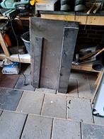 Te koop echt oud zwart marmer jaren 20 om schouw te maken, Huis en Inrichting, Ophalen, Zo goed als nieuw, Hout, Houtkachel