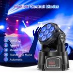 DJLicht Mini Led Movinghead 7x10 watt RGBW, Geluidgestuurd, ., Nieuw, Ophalen of Verzenden