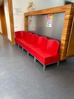 Gratis ophalen Rode Kunstleren Stoelen en poefjes, Huis en Inrichting, Stoelen, Ophalen