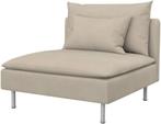Ikea Söderhamn 1-zitselement, Gunnared beige, 2 stuks, Ophalen, Zo goed als nieuw, 75 tot 100 cm, Minder dan 150 cm