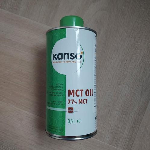 KANSO MCT olie 77%  O.5 L Keto dieet, Diversen, Levensmiddelen, Ophalen of Verzenden