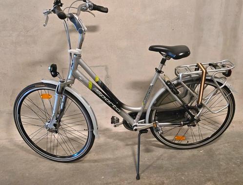Sparta Damesfiets 53cm - 28 inch, Fietsen en Brommers, Fietsen | Dames | Damesfietsen, Gebruikt, Sparta, (Extra) lage instap, Versnellingen