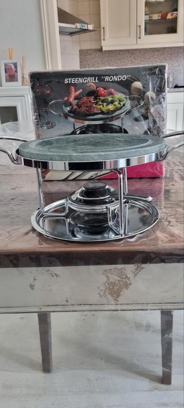 Steengrill Rondo - Compleet & Zo Goed Als Nieuw beschikbaar voor biedingen