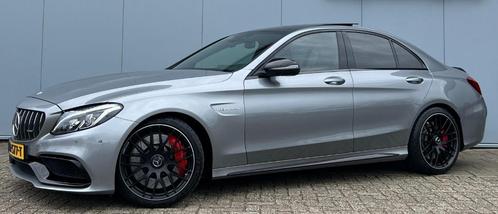 Mercedes-Benz C-Klasse C63s 4.0 375KW Speedshift 2015 Grijs, Auto's, Mercedes-Benz, Particulier, C-Klasse, 360° camera, ABS, Achteruitrijcamera