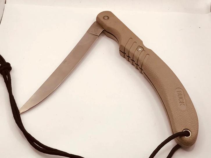 Buck 549 Fish Locker Folder 1995 Thermoplastic Holding Knife, Caravans en Kamperen, Kampeergereedschap, Nieuw, Ophalen of Verzenden