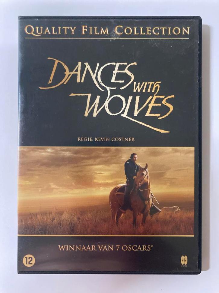Dances with Wolves, 1990 / 2x DVD extra film Undertow, 2004, Cd's en Dvd's, Dvd's | Drama, Zo goed als nieuw, Historisch of Kostuumdrama