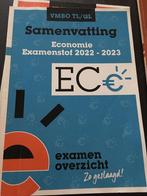 Samenvatting Examenstof Economie VMBO TL&GL, Ophalen of Verzenden, Nederlands, Overige niveaus, ExamenOverzicht
