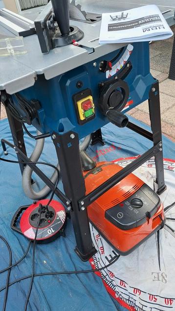 HBM 210mm Cirkelzaagmachine met Stofzuiging I.N.S.T beschikbaar voor biedingen