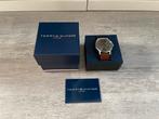 Tommy Hilfiger Watch Brown Leathter, Overige merken, Leer, Staal, Polshorloge