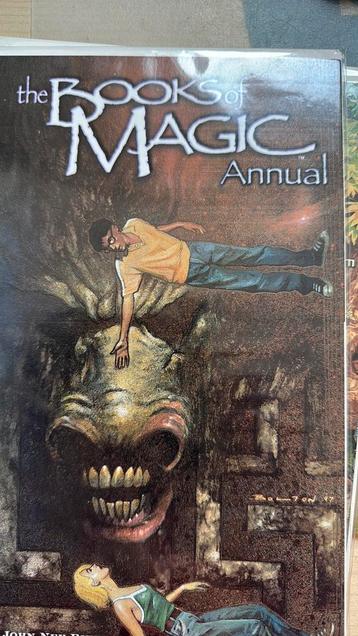 50 * The books of magic, nrs 1 t/m 47, annuals etc beschikbaar voor biedingen