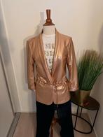 Zip73 Gouden Colbert Stretch - Sportief & Sjiek, Maat 38/40 (M), Geel, Nieuw, Ophalen of Verzenden