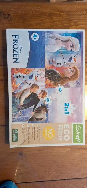 Frozen Puzzels 2 in 1 - 60 stukjes beschikbaar voor biedingen