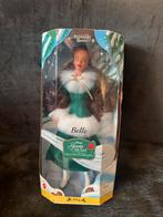Beauty and the beast Belle kerst Christmas disney pop, Verzamelen, Poppen, Ophalen of Verzenden, Zo goed als nieuw, Pop