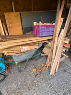 Stokkhout - Diverse Houtsoorten, Doe-het-zelf en Verbouw, Hout en Planken, Gebruikt, Minder dan 25 mm, Ophalen of Verzenden, Plank