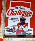 Vintage sticker Marlboro Challenge 1984 Ford Goodyear, Ophalen of Verzenden, Zo goed als nieuw, Reclamebord