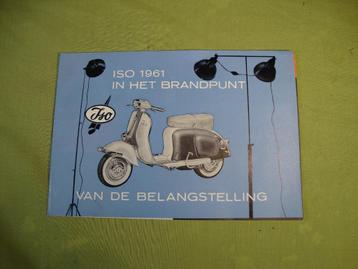 ISO SCOOTER 1961 FOLDER beschikbaar voor biedingen