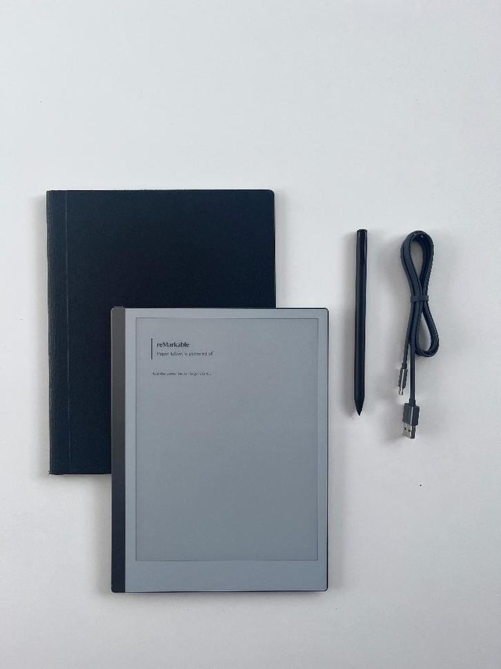 reMarkable 2 met Marker Plus, Book Folio en kabel, Computers en Software, Tekentablets, Zo goed als nieuw, Draadloos, Ophalen of Verzenden