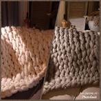 Landelijk, stoere woondekens, XXLdeken, sprei, lontwol, deco, Huis en Inrichting, Woonaccessoires | Plaids en Woondekens, Nieuw