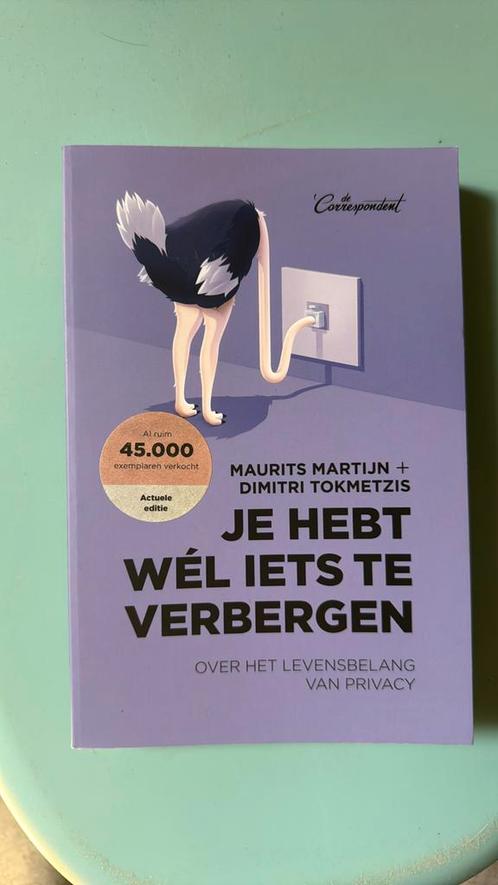 Maurits Martijn - Je hebt wél iets te verbergen, Boeken, Overige Boeken, Zo goed als nieuw, Ophalen of Verzenden