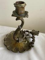 Antieke Kandelaar, Antiek en Kunst, Antiek | Kandelaars, Ophalen of Verzenden, Koper of Brons