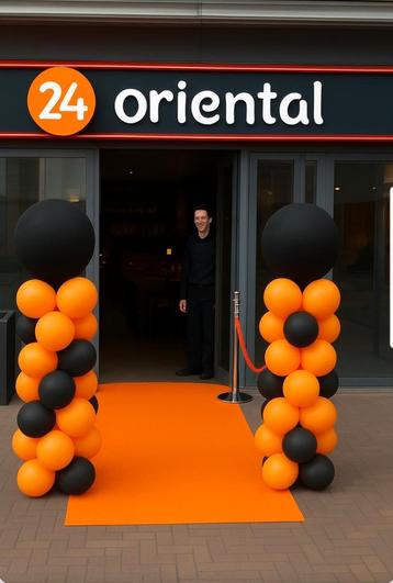 Het is bijna Hallloween! Huur nu 2 ballonnenpilaren beschikbaar voor biedingen