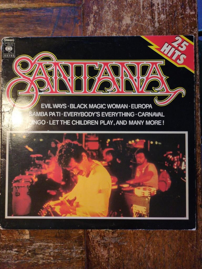 Dubbel lp Santana 25 hits, Ophalen of Verzenden, 1960 tot 1980, Gebruikt, 12 inch