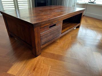 Henders en Hazel Salontafel met opbergmand + bijzettafel evt beschikbaar voor biedingen