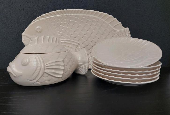 Garniti Stalterable Visservies - Frankrijk, Huis en Inrichting, Keuken | Servies, Ophalen of Verzenden