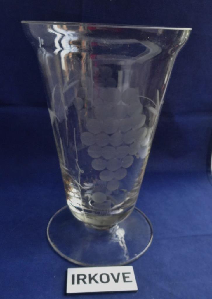 GAVE DRUIVENSPOEL BEKER * Tafelstuk *, Antiek en Kunst, Antiek | Glas en Kristal, Verzenden