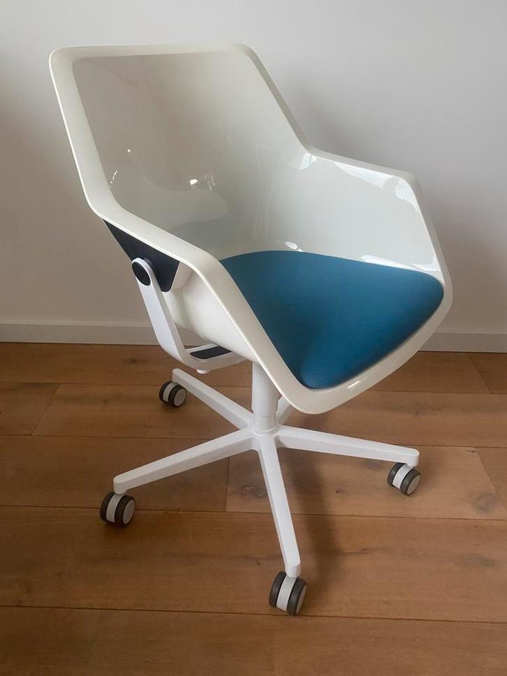 Vintage Design Viasit re-pend Bureaustoel - Stoel, Huis en Inrichting, Bureaustoelen, Zo goed als nieuw, Wit, Ophalen