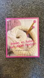 Boek breien en haken met dikke naalden., Verzenden, Zo goed als nieuw, Breien, Patroon of Boek