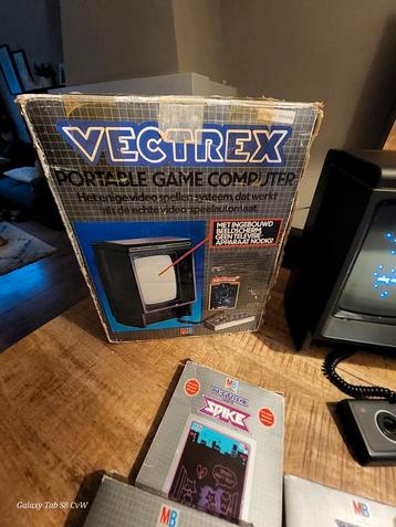  MB Vectrex spelcomputer beschikbaar voor biedingen