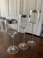 glazen op voet, Verzamelen, Glas en Borrelglaasjes, Ophalen, Zo goed als nieuw, Overige typen