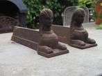 Gietijzeren Haardbokken/Vuurbokken, Huis en Inrichting, Haarden, Ophalen of Verzenden, Gebruikt, Overige soorten