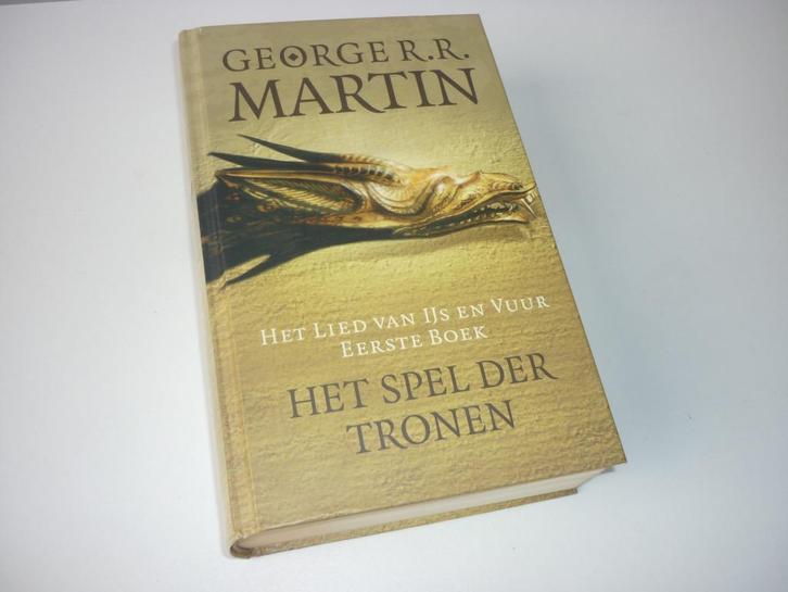 George R.R. Martin: 5x Lied van IJs en Vuur (Game of Thrones, Boeken, Fantasy, Gelezen, Ophalen of Verzenden