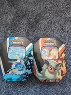 Pokemon tins plus promo leeg, Ophalen of Verzenden, Zo goed als nieuw