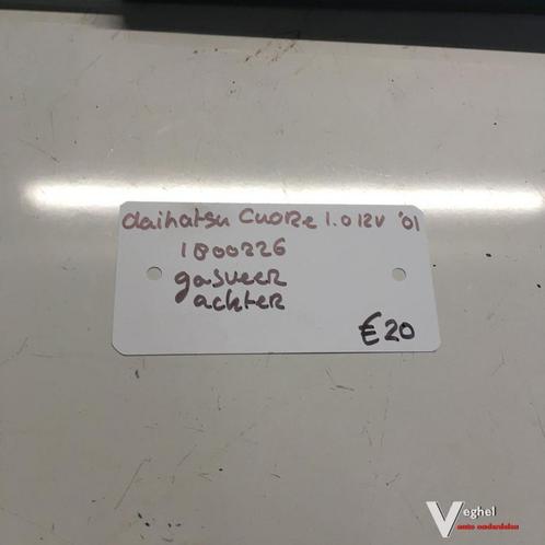 Daihatsu Cuore 1.0 12v 2001 Wagennr 1800226 Gasveren set ach, Auto-onderdelen, Carrosserie en Plaatwerk, Gebruikt, Ophalen of Verzenden
