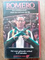 Romero VHS - Drama Film, Vanaf 16 jaar, Ophalen of Verzenden, Zo goed als nieuw, Drama