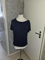 blauw shirt maat 44   *V24*, Blauw, Maat 42/44 (L), Ophalen of Verzenden, Korte mouw