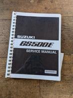 Complete service manual Suzuki GS500E, Ophalen of Verzenden, Suzuki